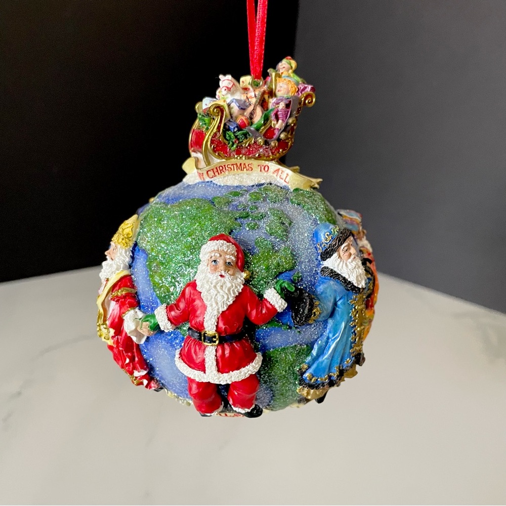 Santas Around The World Ornament by Christopher Radko
